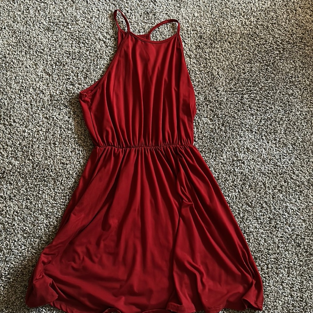 French grey dress